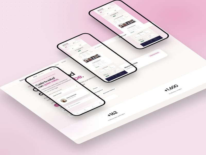Boyú store shown on desktop and mobile