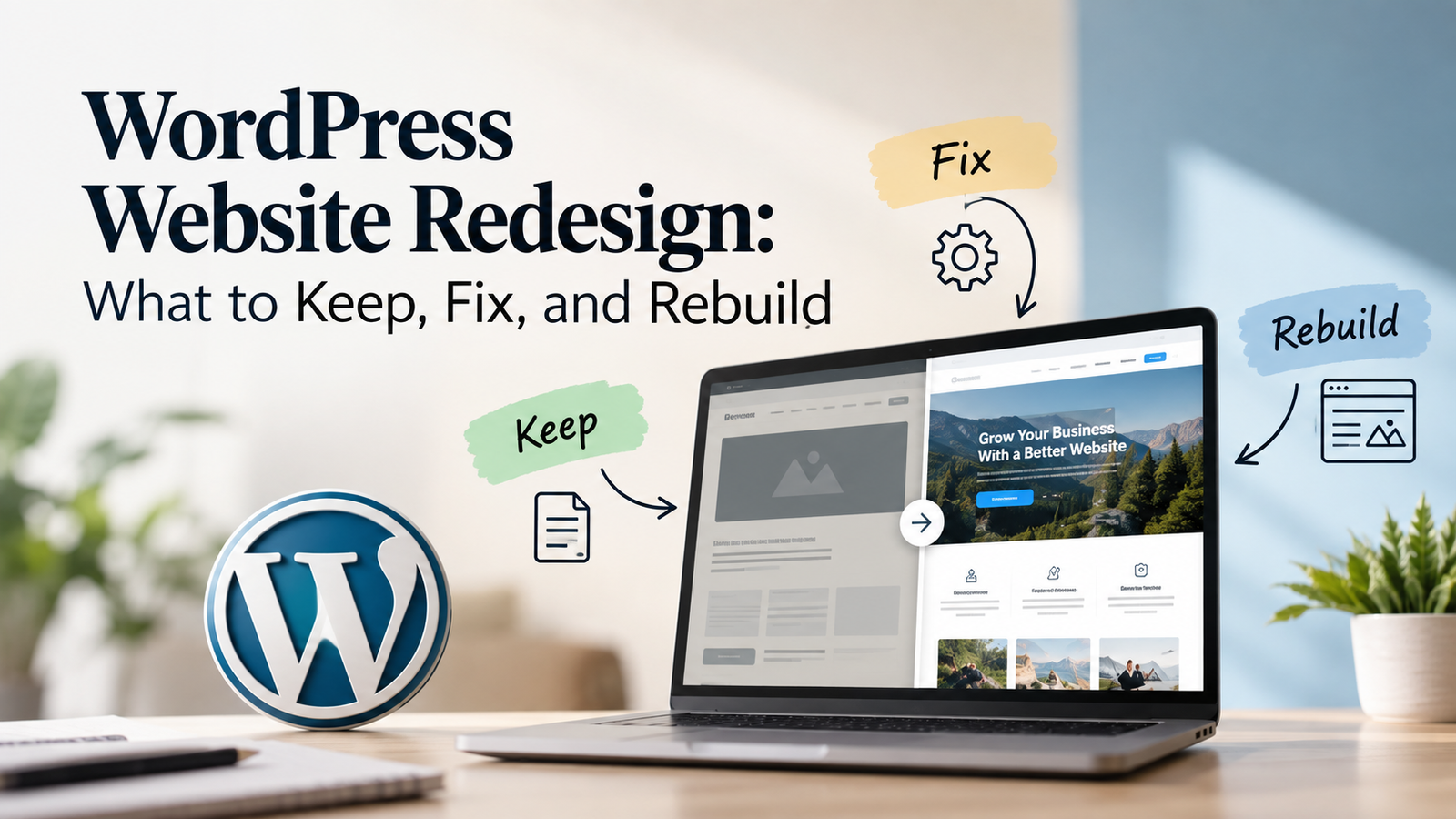 Wordpress Website Redesign
